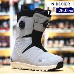  мужской сноуборд ботинки 24-25 NIDECKER ALTAI цвет :GRAY 26cmnai decker aru Thai type .. Япония стандартный товар 