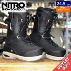 [ последний 1 пункт ] [OUTLET]24-25 NITRO FAINT TLS цвет :BLACK-SAND 24.5cm Nitro fe in to женский сноуборд ботинки type ..