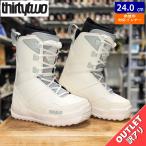 【OUTLET】24-25 THIRTYTWO SHIFTY W'S カラー_WHITE GREY 24cm サーティーツー シフティー レディース スノーボードブーツ 日本正規品