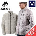 【アウトレット】◎ JONES ULTRA RE-UP DOWN RECYCLE JKT SMOKE GRAY Mサイズ メンズ スノーボード インナーダウン 24-25