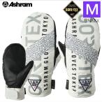 *25-26 M размер 26 Ashram PROFILE LOGO MITT цвет :OFF WHITE унисекс M размер ashu Ram лыжи сноуборд 
