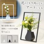 花を絵画のように飾れる花瓶。絵になる花瓶 kaki A3 枠にとらわれない自由な発想であなただけのアートに。花のうつろい、毎日表情を変える世界に一つだけの絵画