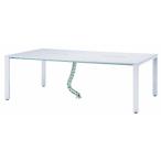 井上金庫 UTS-W2412 テーブル ミーティングテーブル 会議用テーブル  コンセントボックス付き  W2400*D1200*H700M