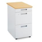 コクヨ   デスクサイド収納 インベント TKG-E47SAWP1MN 脇机 幅40×奥行70CM ライトナチュラル