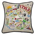 Catstudio Italy Embroidered Decorative Throw Pillow