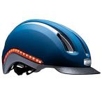 Nutcase, VIO, LED Enhanced Commuter Bike Helmet with MIPS, Navy MIPS Matte