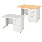 デスク スチールデスク オフィスデスク 事務用机 片袖机 幅1200mm i-OFD-127