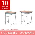 学校机 学習机 塾机 塾 教室向け 学生机 i-エコール1000P-L 軽量天板／樹脂物入