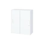 書庫 オフィス収納 スチール収納 壁面収納 上下兼用 引き戸型 3段 Y-HSR45/40/35W-10S