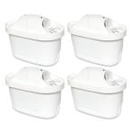 ショッピングブリタ 浄水ポット用カートリッジ4個セット microsta ブリタカートリッジ 【ブリタ マクストラ BRITA MAXTRA 】互換用フィルターカートリッジ
