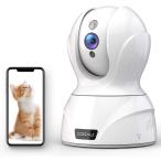 【2021】COOAU ネットワークカメラ ペットカメラ IP監視防犯カメラ