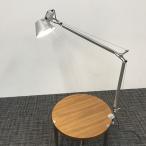 照明器具 テーブル照明 アルテミデ トロメオ クランプ アルミ W Max1185mm シルバー 中古 EL-869619B