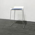  высокий стул Turn Stone scoop табурет steelcase steel кейс голубой б/у IH-862004B