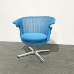 mi-ting стул локти есть одна сторона с роликами steelcase steel кейс голубой б/у IM-862502B