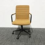 オフィスチェア RBチェア 肘付 イエローオレンジ 中古 IO-876346B