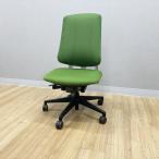 内田洋行 ウチダ リーフレクチェア ハイバック オフィスチェア 肘無 ピスタチオグリーン 中古 IO-878157B