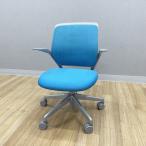 steelcase steel кейс ko Be стул офис стул локти есть голубой J б/у IO-878327B