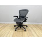  Herman Miller Aaron стул B модель полный поддержка подкачка сиденья есть локти есть офис стул HermanMiller черный б/у IO-883181B