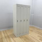  сырой . запирающийся шкафчик 4 человек для SLK type SLK-4.. запирающийся шкафчик ключ имеется серый б/у LK-880305B