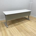  конференц-стол заслонка тип 8184 type L модель занавес с табличкой W1800 D600oka пятно серый б/у * TF-881473B