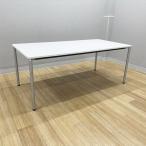 ito- Kimi -ting стол конечный продукт DC собрание . большой W1800 D900 белый б/у TM-879123B