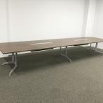 kokyomi-ting стол необходимо сборка WT-300 2 листов настольный W4800 D1200 Brown б/у TM-880580B