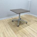 ito- Kimi -tingte-b конечный продукт угол стол настольный подниматься и опускаться тип DE 10 знак ножек с роликами W750 D750 Brown б/у TM-880735B