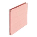 フラットファイル　No.022N　A4E　桃　30冊　プラス