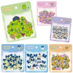  хлопок пуховка .- наклейка хлопья Tamagotchi ............................ бонбон наклейка 