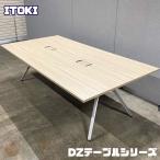ito-kiDZ стол серии большой для собраний стол DZP-242HAWAN-71 W2400×D1200×H720 настольный : пепел do дуб M/ ножек : серебряно-металлический 2020 год производства б/у 