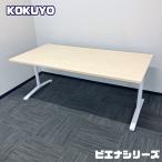 kokyo Vienna серии для собраний стол [ с роликами .] MTT-V189M10 W1800×D900×H720 настольный : натуральный белый / ножек : белый 2021 год производства б/у 