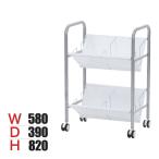  файл Wagon V type белый полки 2 уровень type YS-K26 ширина 580× глубина 390× высота 820mm