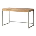 デスク おしゃれ パソコンデスク 収納 幅1200mm PCデスク PC テレワーク 在宅 drip ドリップ ワークデスク オーク材 オフィスデスク