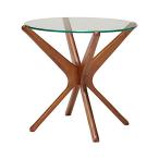 カフェテーブル 丸テーブル おしゃれ ガラス天板 ACME Furniture 