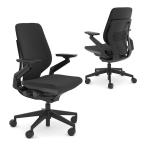 オフィスチェア Steelcase ジェスチャー Gesture シェルバック ブラックベース ブラックシェル ブラックアーム スチールケース 442A30BB 5S26 5S26