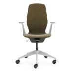 エメラルド:次回入荷未定 オフィスチェア Steelcase シルク SILQ 固定アーム シーガル カーボンメタリック スチールケース 418A000SC-F2