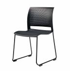 ショッピングコクヨ コクヨ Spline スプライン ミーティングチェア 会議用椅子 サークル脚タイプ 座メッシュタイプ ブラックシェル ブラック塗装脚 K11-B34-BKE61