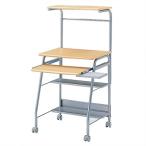 パソコン 複合型プリンタを設置することが可能な自由度の高いパソコンデスク（W600mm・木目） サンワサプライ HLN-60N