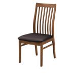 ダイニングチェア木製PVCレザー背...