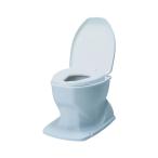 ウェルファン サニタリエースOD据え置き式/Lブルー 和式トイレを洋式に 簡易トイレ 介護 トイレ 便座 便座クッション 介護用品