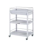  гора золотой промышленность тележка для инструмента супермаркет Wagon ... прекращение выдвижной ящик имеется 3 уровень резина с роликами . для бизнеса WCFC-3-P ширина 600× глубина 400× высота 870mm