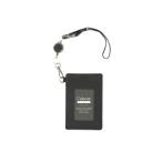PILOT Pas входить одиночный катушка имеется kala обод perky черный CRPP-02R-B Pilot чехол для проездного билета Colorim PERKY