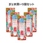 【まとめ買い5個セット】コンビ 歯みがきジェル いちご味 30g 歯みがきトレーニング フッ素ケア習慣 9カ月頃〜 こど