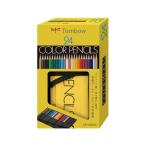 ショッピング色鉛筆 トンボ鉛筆 ロールケース入 色鉛筆24色ＮＱ  CR-NQ24C Colored pencils