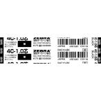 ゼブラ＜ZEBRA＞　油性ボールペン替芯　4C-1.0芯　黒　R4C10-BK