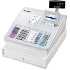 シャープ SHARP 電子レジスター XE-A207W-W (XEA207WW) ホワイト 1シート サーマルプリンタ搭載 大型液晶表示