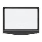 【欠品中:10月下旬入荷予定】キングジム kingjim ライト付き拡大鏡 黒 ブラック black AM50