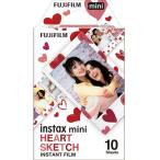 FUJIFILM Fuji плёнка Cheki для mini плёнка Heart скетч HEART SKETCH 10 листов ввод 16799926