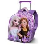  Disney дыра . снег. женщина . дорожная сумка рюкзак портфель с роликами .3D 31 x 26 x 11 cm рюкзак рюкзак рюкзак Carry ko Logo ro