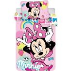 DISNEY Minnie Mouse ミニーマウス ベビーサイズ 掛け布団カバー+枕カバー
